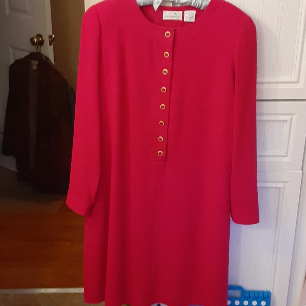Vintage Liz Claiborne button-up dress